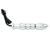 Bipolar Metal Electric Shock Butt Plug - R